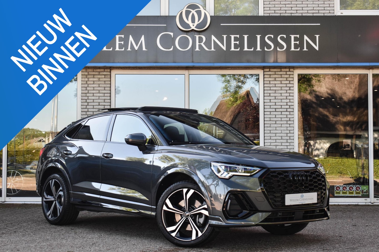Audi Q3 Sportback - 45 TFSI e S Edition Pano Leder Camera Elc Stoelen - AutoWereld.nl