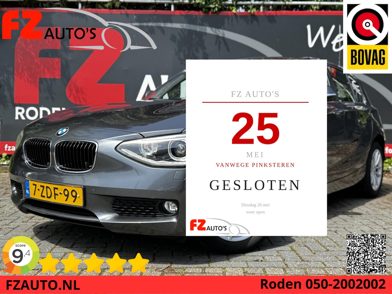 BMW 1-serie - 116i Executive - Navigatie - Airconditioning - Cruise Control - Parkeersens A - AutoWereld.nl
