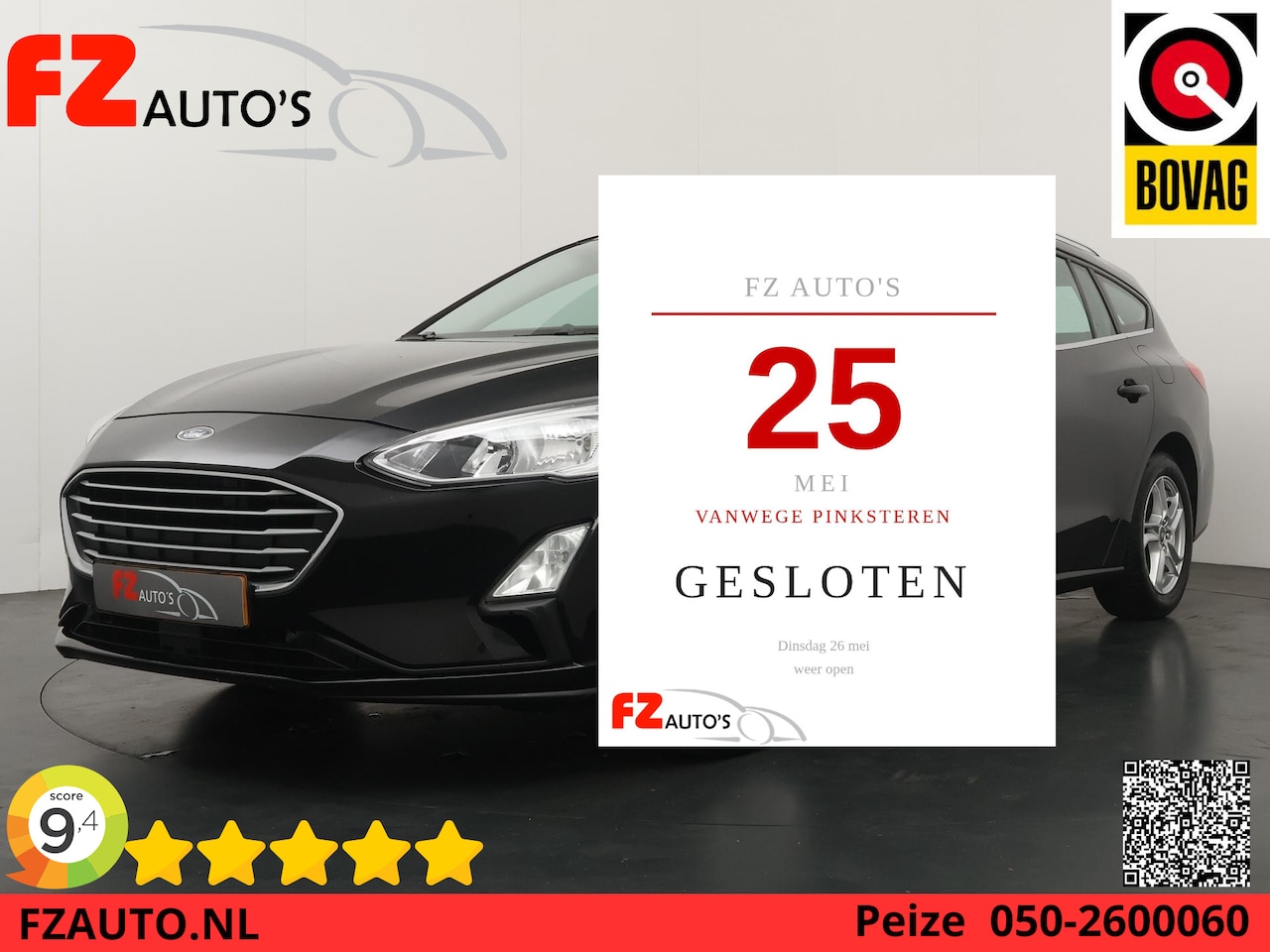 Ford Focus Wagon - 1.0 EcoBoost Trend Edition Business - Navigatie - Apple Carplay/Android Auto - Lichtmetale - AutoWereld.nl