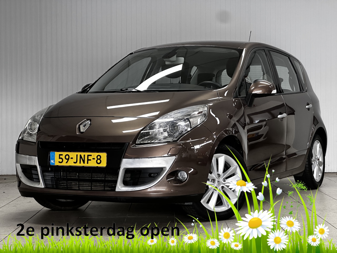 Renault Scénic - 1.4 TCE Dynamique/ Trekhaak!/ Xenon/ Clima/ Navi/ Cruise/ Bluetooth/ Elek.Pakket/ Multi.St - AutoWereld.nl