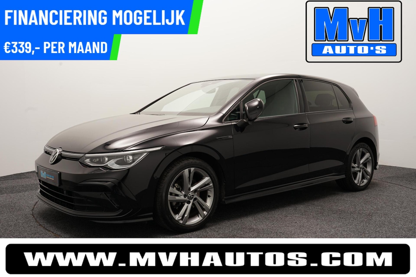 Volkswagen Golf - 1.5 eTSI R-Line|SPORTSTOEL|LUXE|LED| - AutoWereld.nl