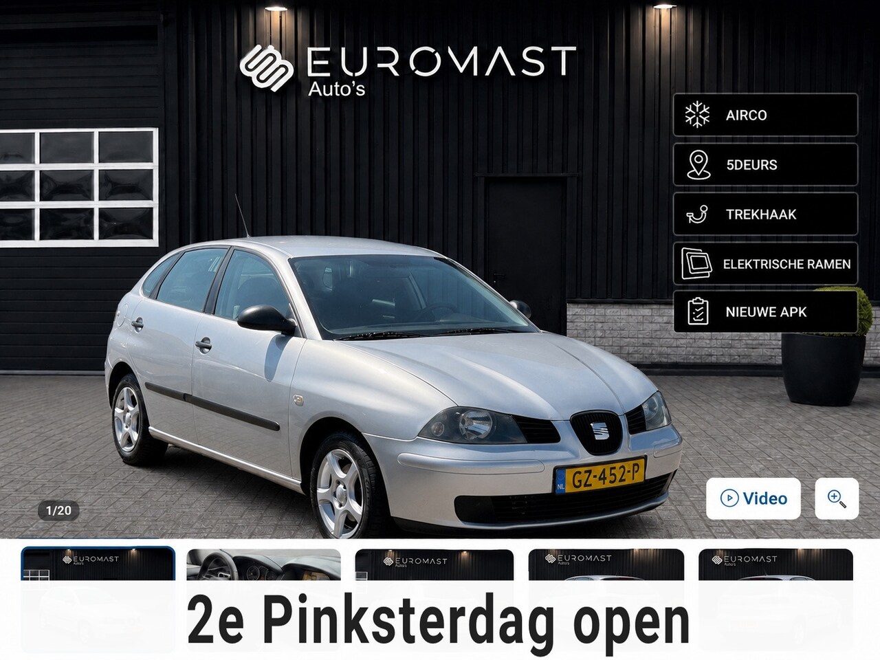 SEAT Ibiza - 1.4-16V Businessline Airco 5d Elektrische Ramen Nieuwe Apk - AutoWereld.nl