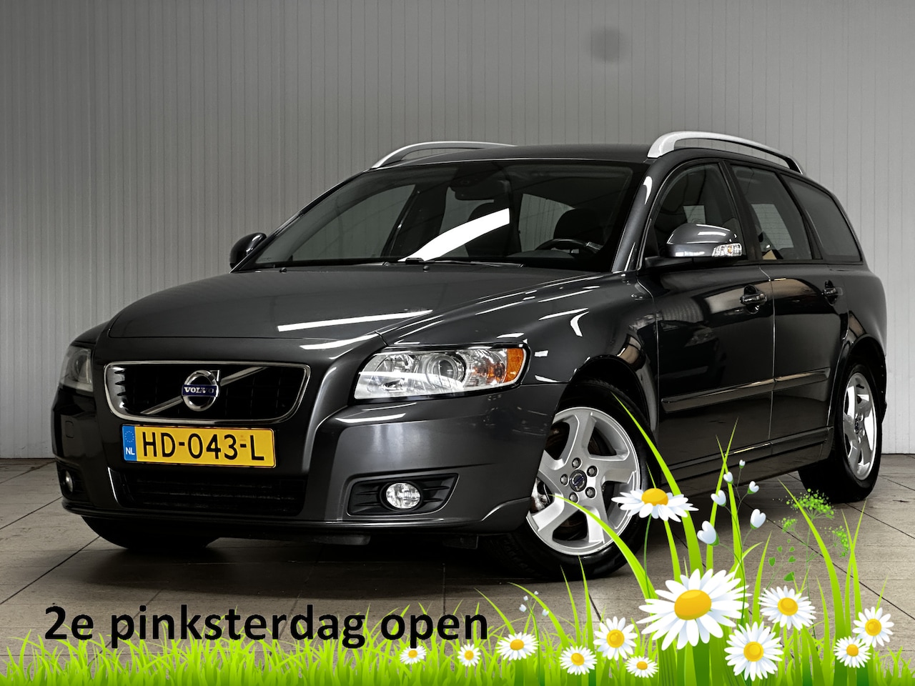 Volvo V50 - 1.6 D2 S/S Business Edition/ INCLUSIEF NIEUWE DISTRIBUTIERIEM!/ Trekhaak/ 16'' LMV/ HISTOR - AutoWereld.nl