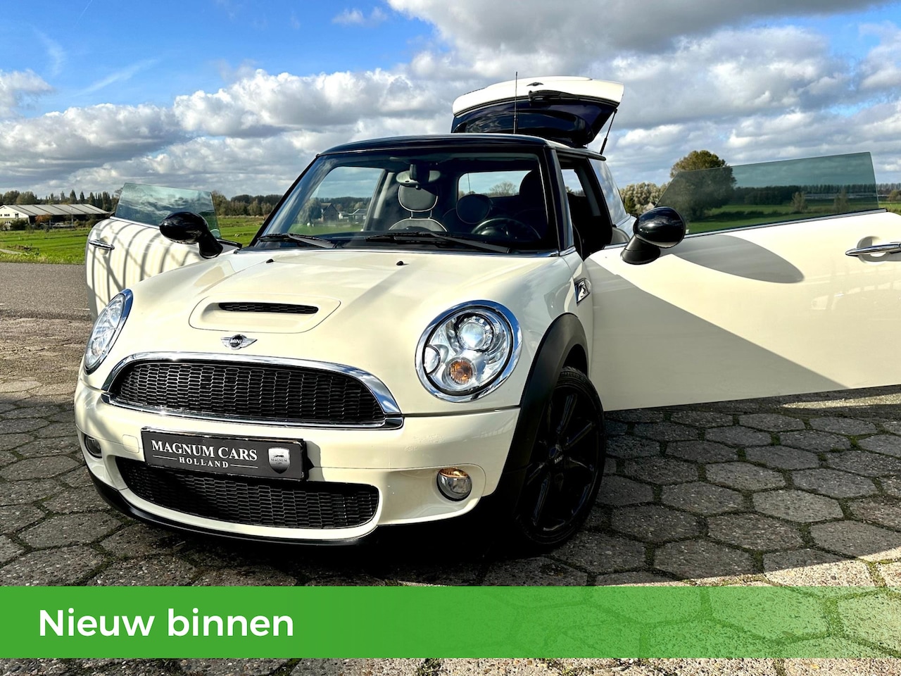 MINI Cooper S - Mini 1.6 ACTIE: NU TOT €500 KORTING! AIRCO| XENON| LEDER| APK| VELGEN - AutoWereld.nl