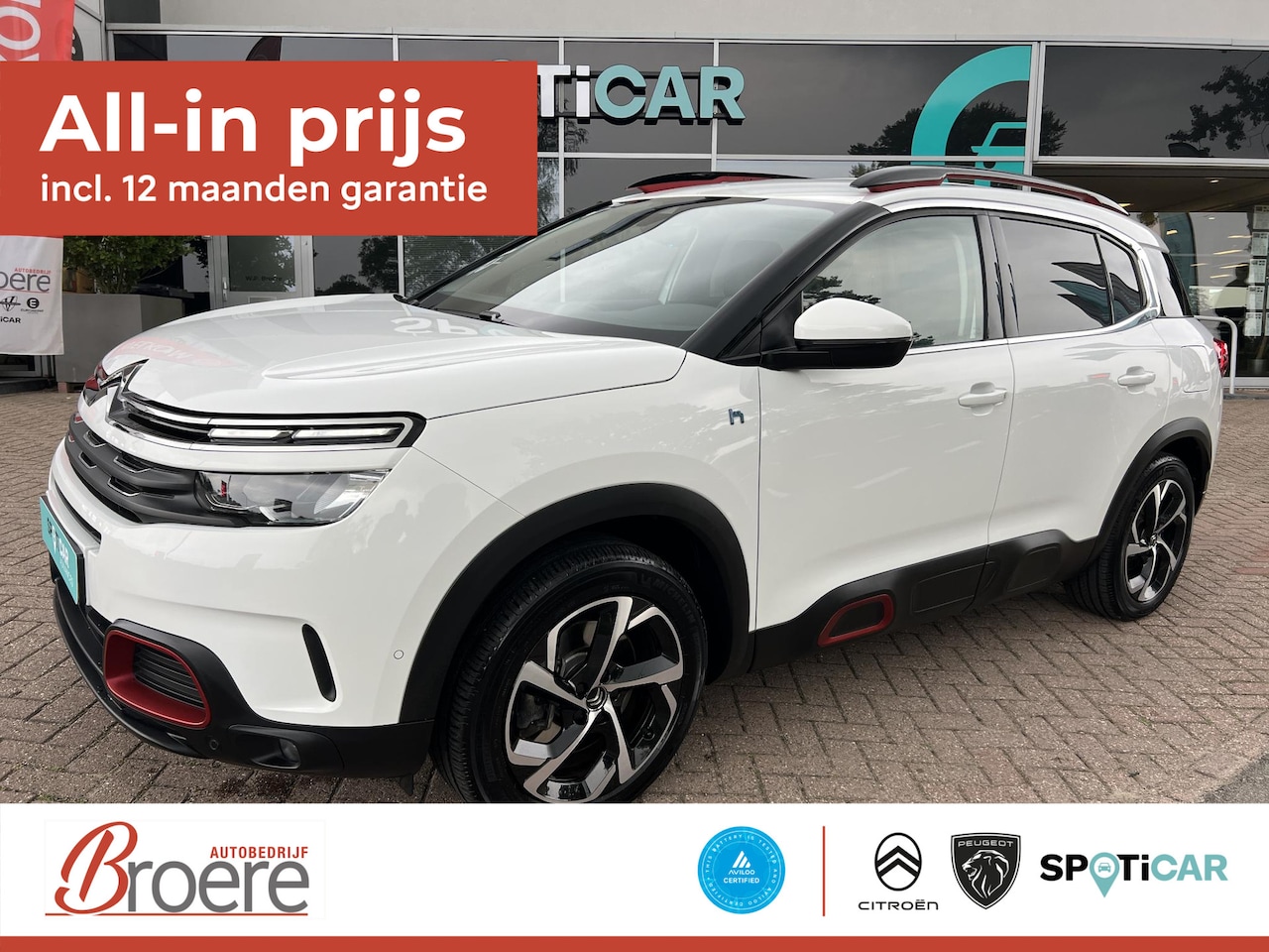 Citroën C5 Aircross - 1.6 Plug-in Hybrid 225 Feel Achteruitrijcamera - AutoWereld.nl