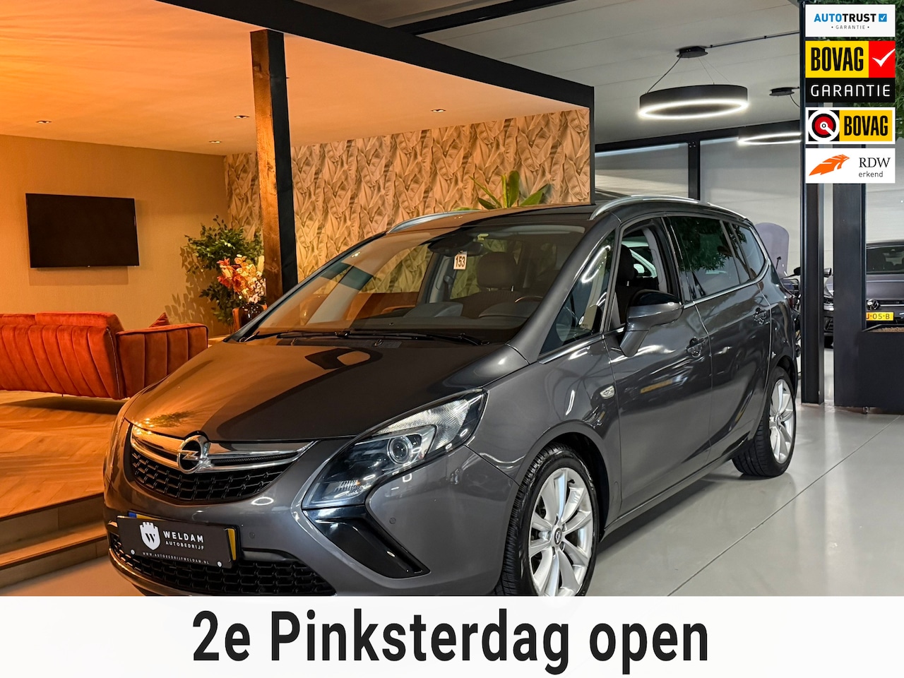 Opel Zafira Tourer - 1.4 Edition | Cruise | Navi | Airco | PDC | NAP - AutoWereld.nl