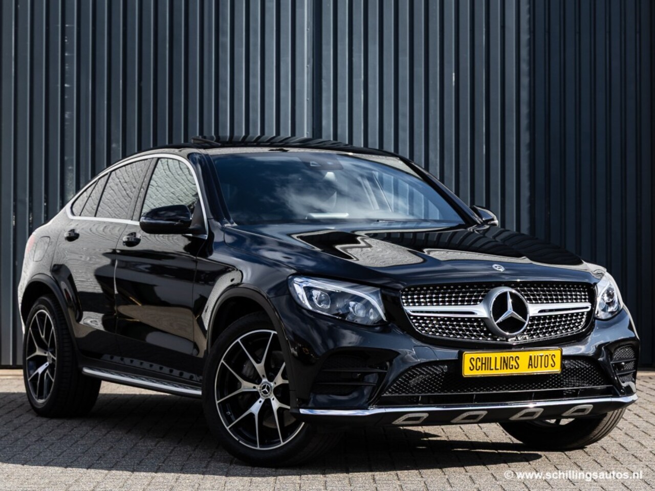Mercedes-Benz GLC-klasse Coupé - Mercedes- Benz GLC -Klasse Coupe-250 4MATIC AMG Line Burmester Audio Navi AMG Line 53.000k - AutoWereld.nl