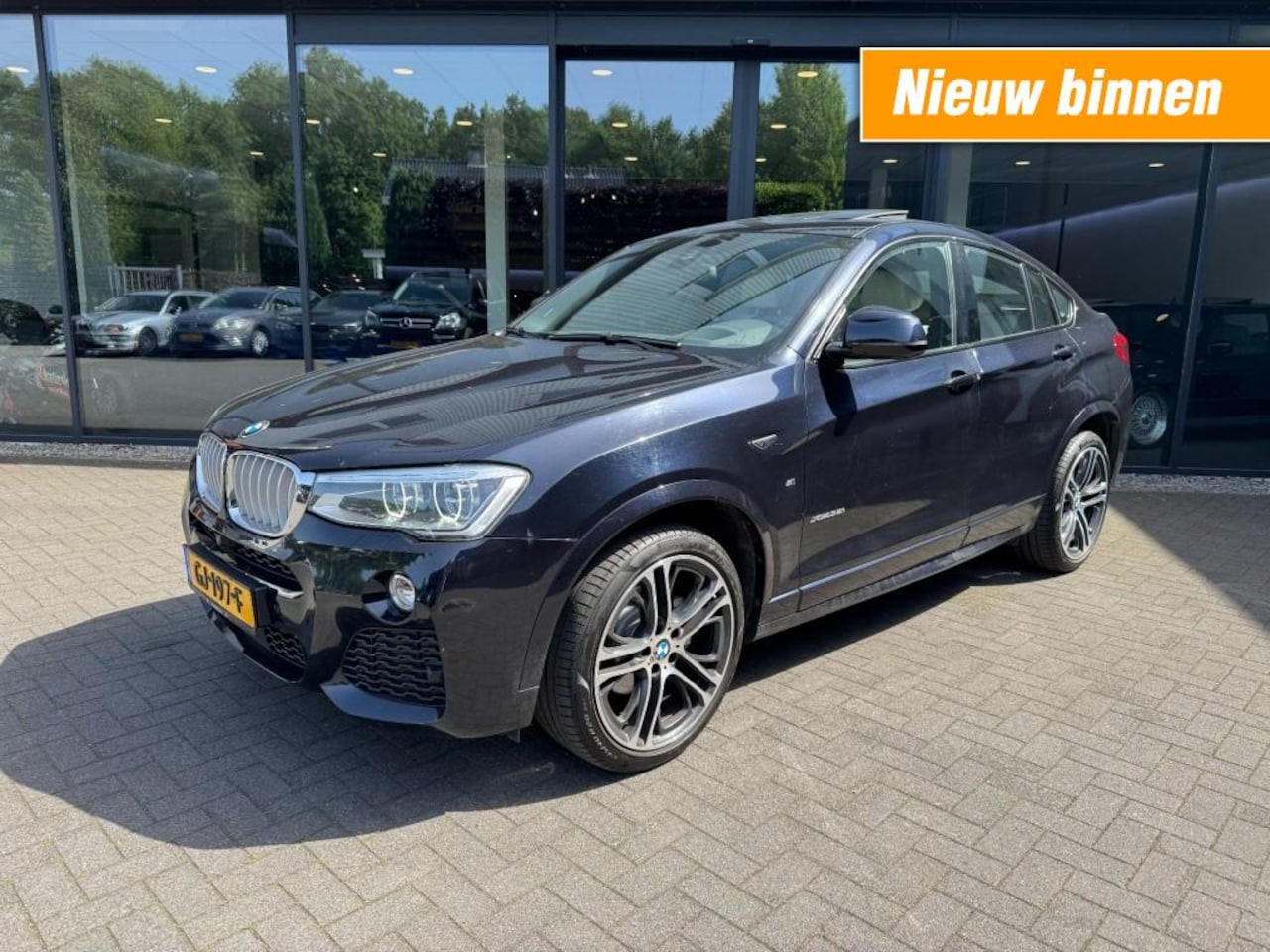 BMW X4 - xDrive35i M-Sport,Schuifdak,HUD,LED,Keyless,Cam360,Adapt Cruise,BLIS,Trekhk Elekt,Memory - AutoWereld.nl