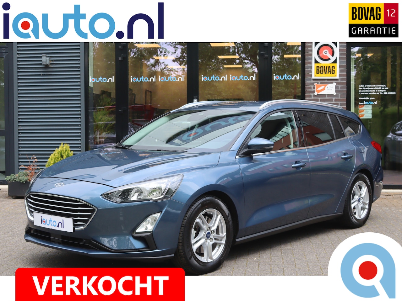 Ford Focus Wagon - 1.0 EcoBoost 125PK Trend Edition Business LED/Navi/PDC/CRC/CarPlay/Winter/16"/Trekhaak afn - AutoWereld.nl