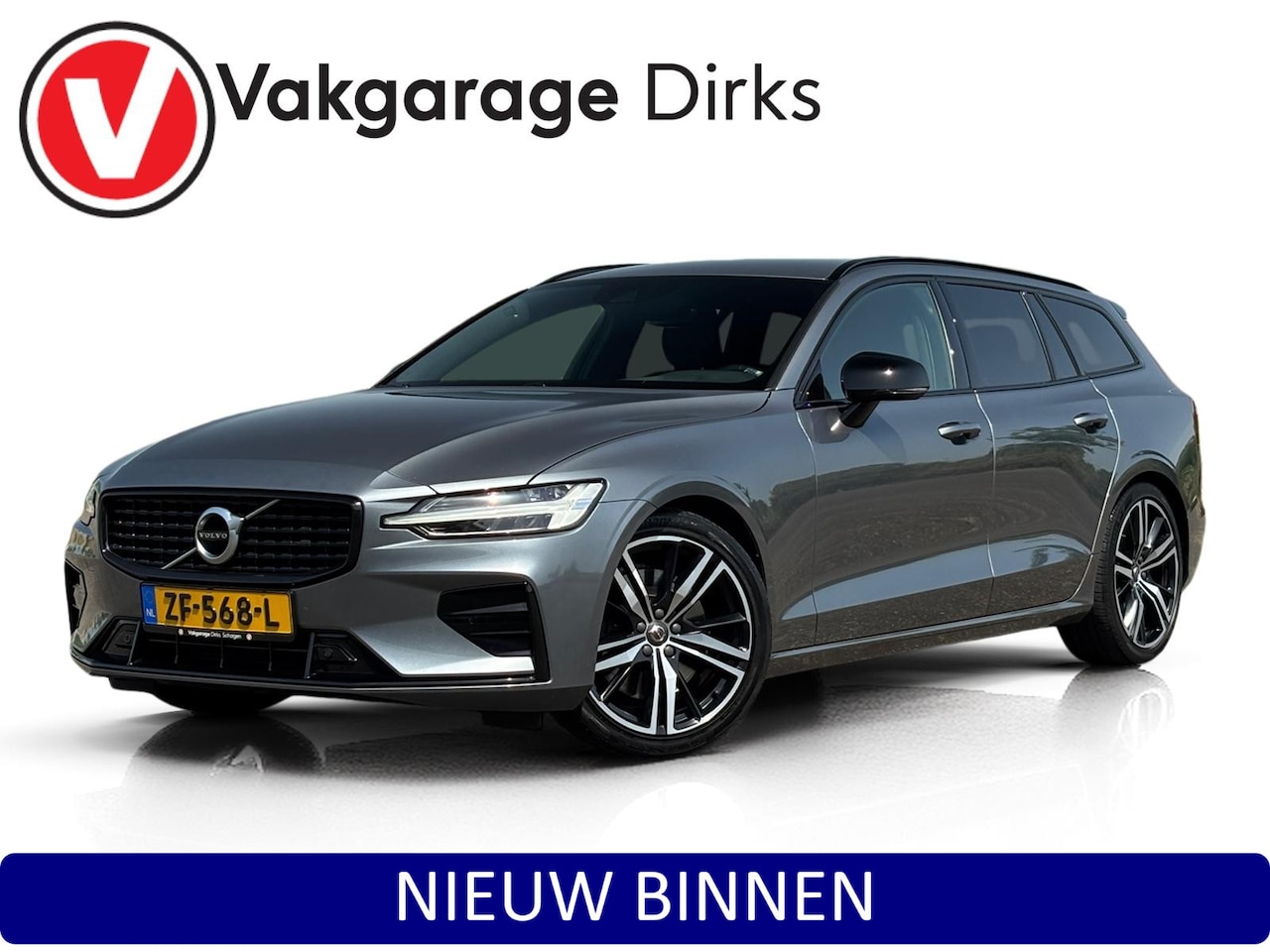 Volvo V60 - 2.0 T5 250 PK R-Design ✅ LED ✅ CarPlay ✅ 19 inch - AutoWereld.nl