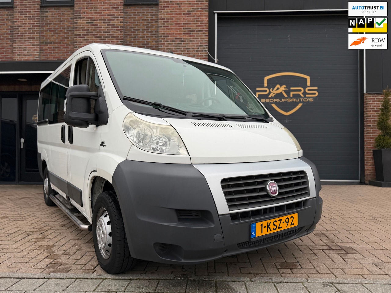 Fiat Ducato Combinato - 30 2.0 MultiJet KH1 Actual 9 persoons Airco Navi Elk.Ramen Cruise Controle Trekhaak Marge! - AutoWereld.nl