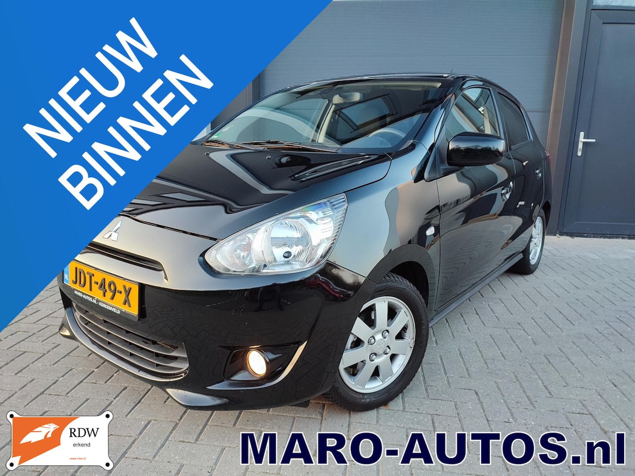 Mitsubishi Space Star - 1.2 Intense+ | Boekjes | 81 pk | 68dkm! AIRCO | Stoelverw. | LM wielen | Privacyglass | Ze - AutoWereld.nl