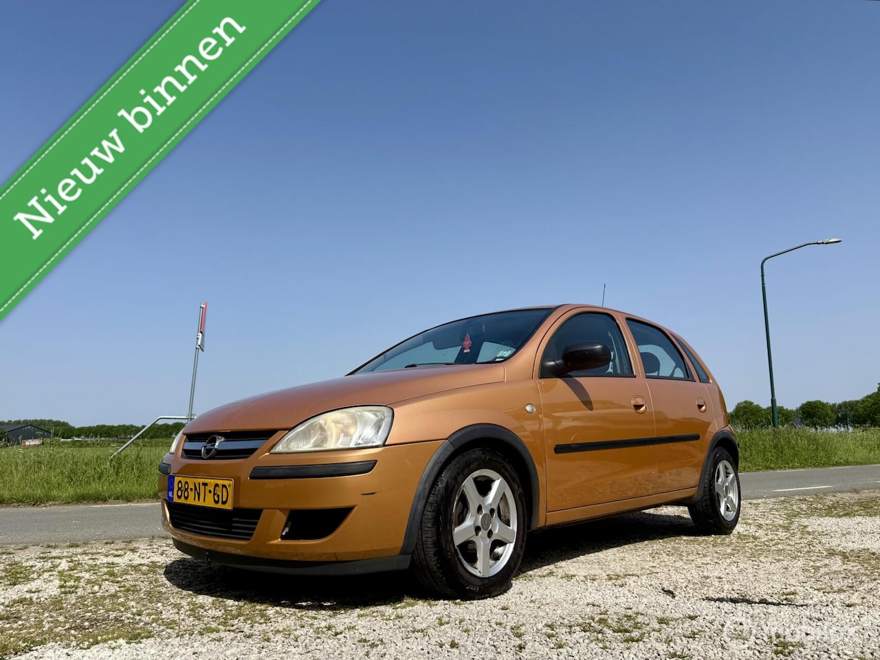 Opel Corsa - 1.2-16V Enjoy 1.2-16V Enjoy, BJ 2004, Airco, Nette Auto, Zuinig - AutoWereld.nl