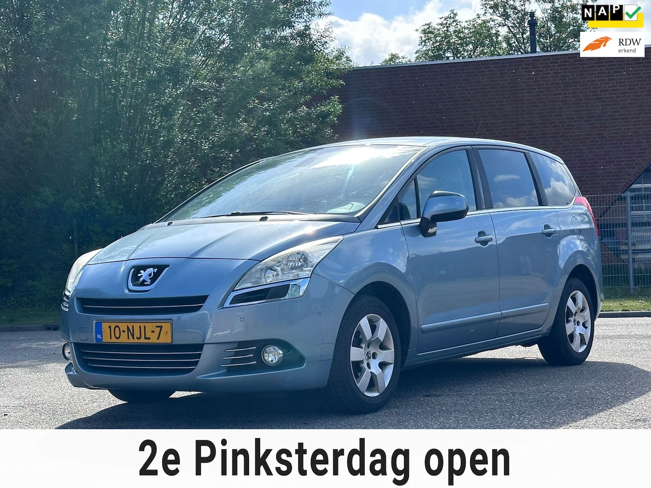 Peugeot 5008 - 1.6 VTi Blue Lease 7p. 1e Eigenaar*Cruise*Trekhaak*Clima*NAP*LM velgen*Parkeersensoren* - AutoWereld.nl