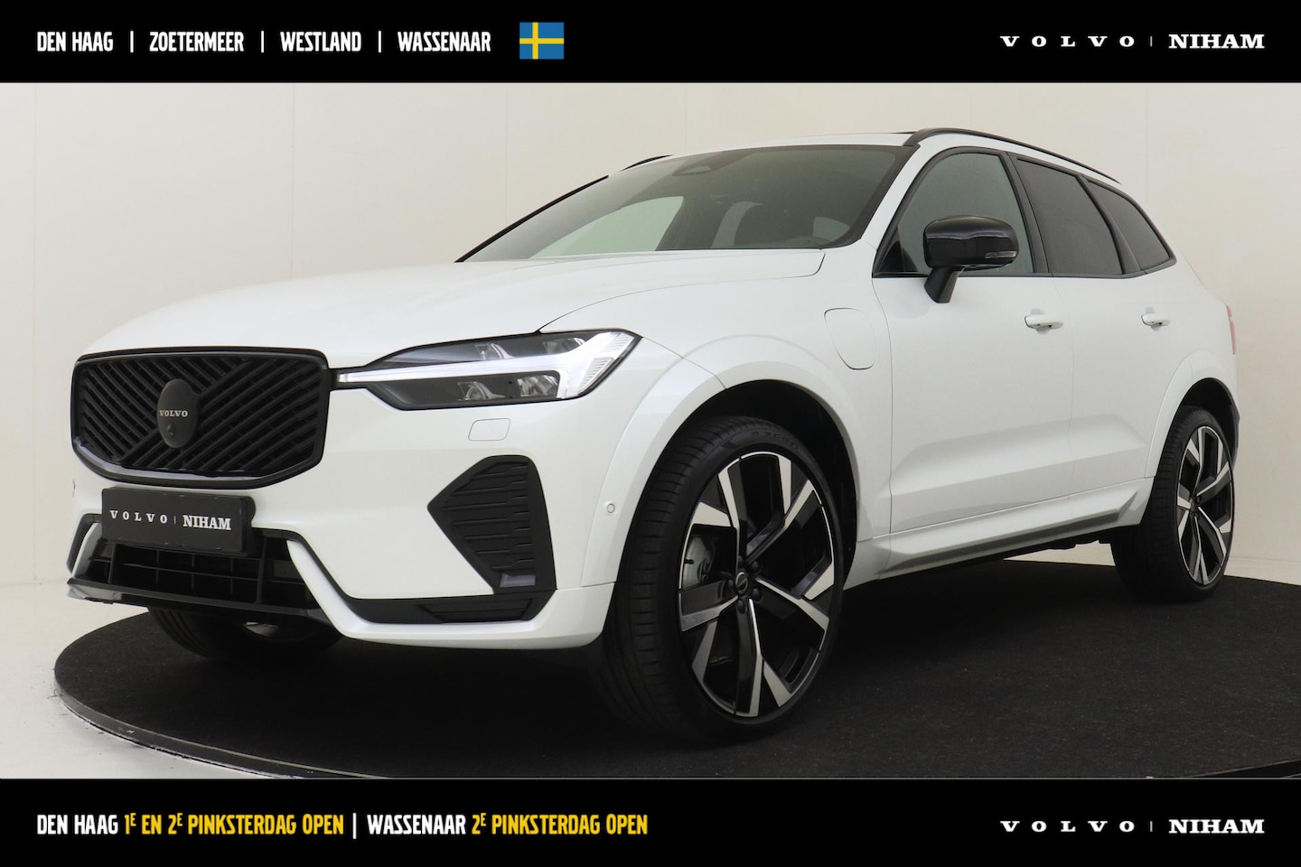 Volvo XC60 - II T6 PLUG-IN HYBRID AWD PLUS BLACK EDITION -PANO.DAK|HARMAN/KARDON|HEAD-UP DISP.|ADAP.LED - AutoWereld.nl