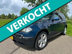 BMW X3 - 3.0d Executive|automaat|trekhaak|airco ijskoud|leder