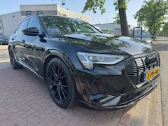 Audi e-tron - 55 Quattro 408pk S Edition 95 kWh SOH 90, 8% Zeer Complete Auto Black on Black