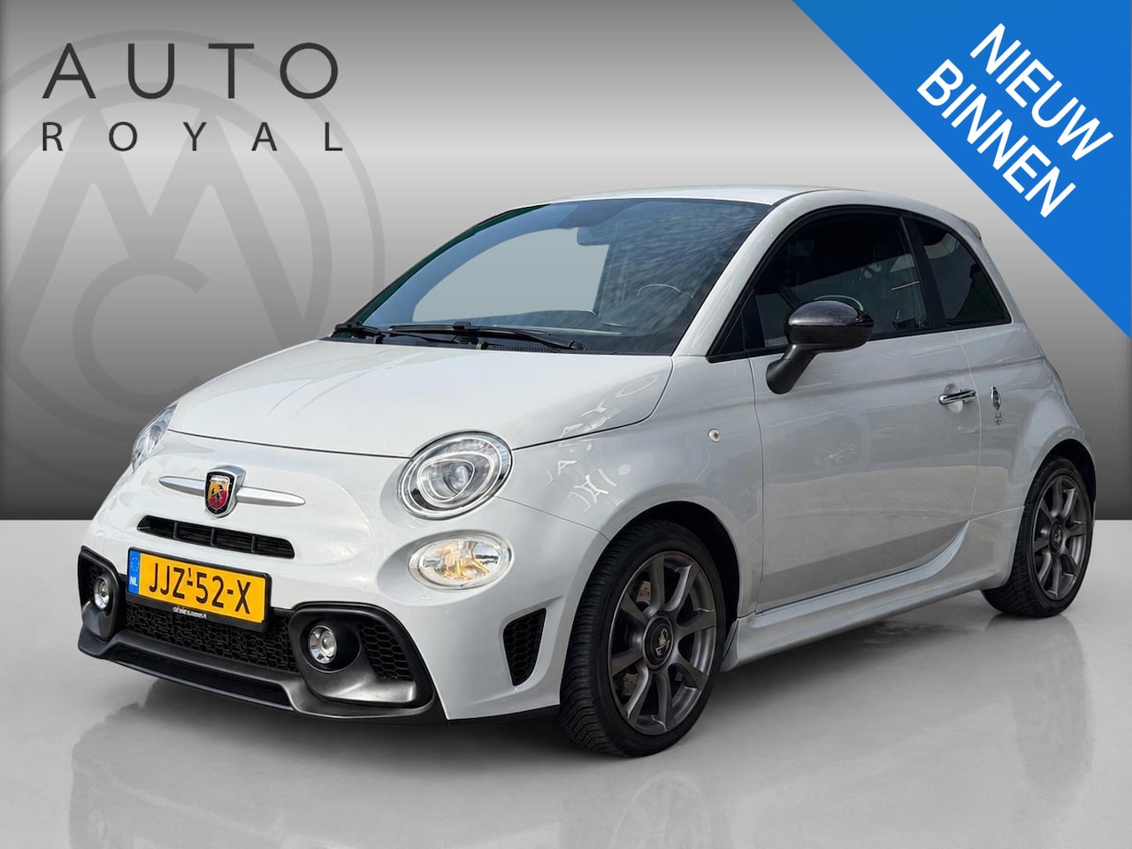 Fiat 500 Abarth - 1.4 T-Jet Turismo 595 PISTA | 70 ANNIVERSARY | NARDO GREY | NAVIGATIE | APPLE/ANDROID CARP - AutoWereld.nl