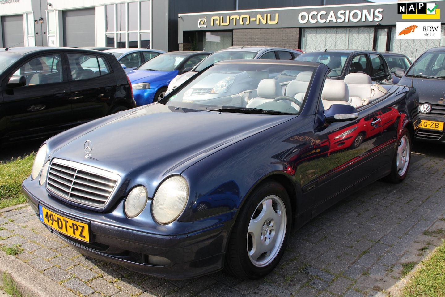 Mercedes-Benz CLK-klasse Cabrio - 230 Kompressor Elegance Cabrio Automaat Youngtimer Leder NAP APK - AutoWereld.nl