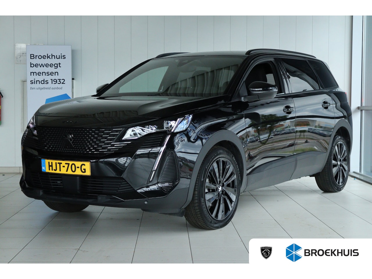 Peugeot 5008 - 1.2 Turbo GT Blackpack | Adapt. Cruise | 7-Pers | Stoelverwarming | Elektr. Klep | Keyless - AutoWereld.nl