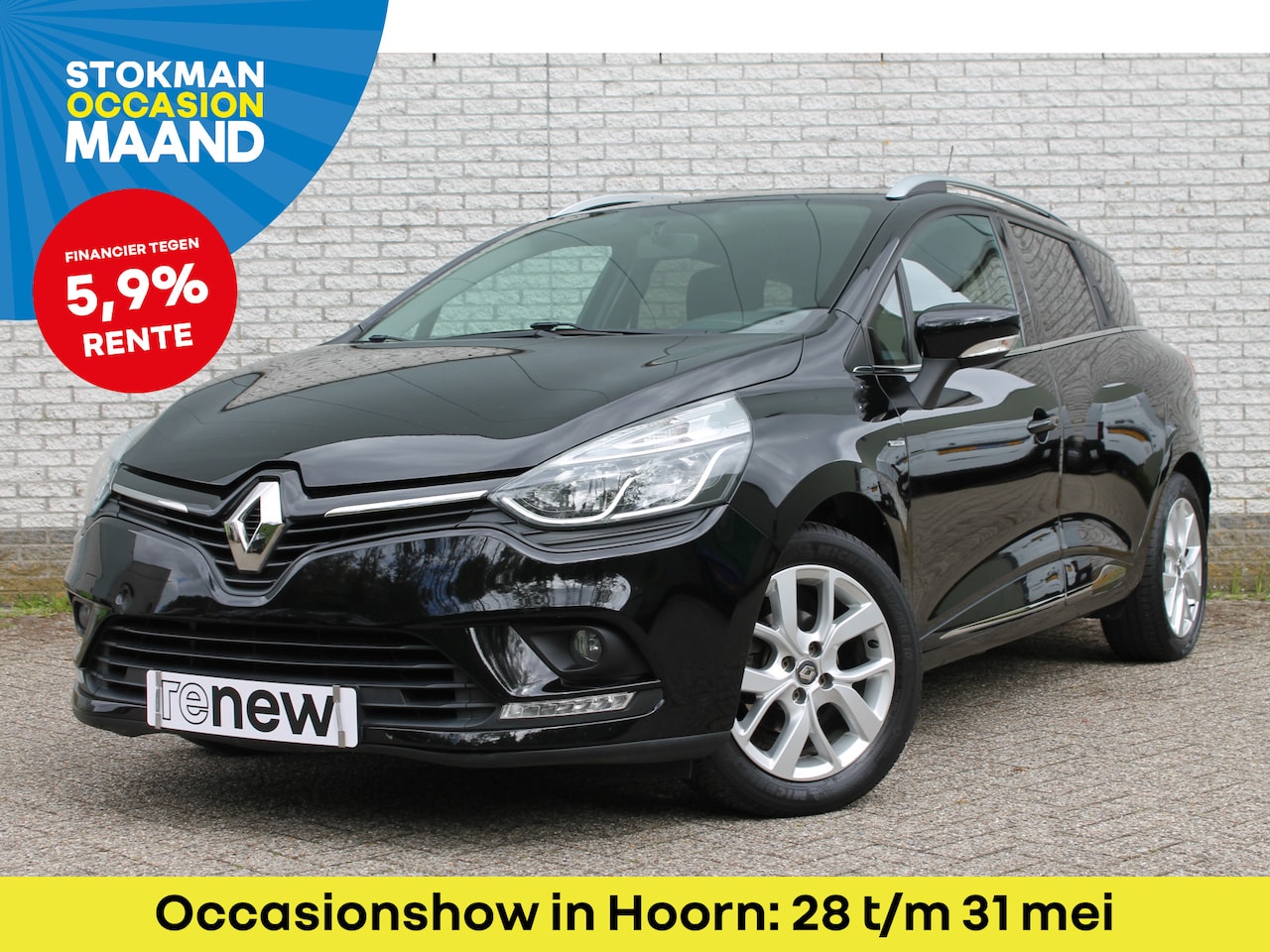 Renault Clio Estate - 0.9 TCe Limited | navigatie | airco | parkeersensoren - AutoWereld.nl