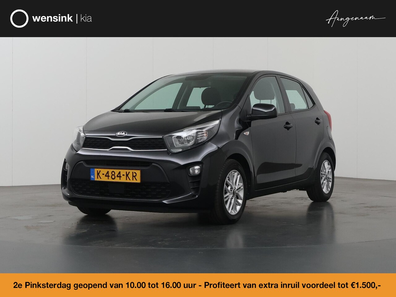 Kia Picanto - 1.0 DPi DynamicLine | Apple Carplay/Android Auto | Airco | Cruise Control | Parkeercamera - AutoWereld.nl