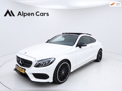 Mercedes-Benz C-klasse Coupé - 300 Prestige C300 Schuifdak / Lane Assist / 245 PK / Led / 360CAM / Half Leder