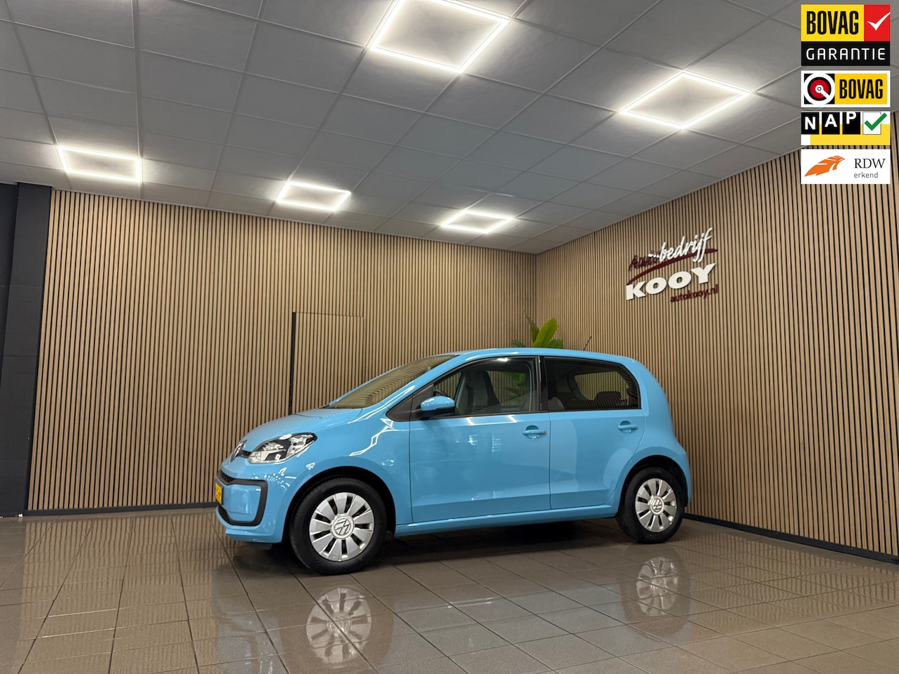 Volkswagen Up! - 1.0 BMT move up! * Dealer onderhouden / Airco / 5 Deurs / LED / NL Auto * - AutoWereld.nl