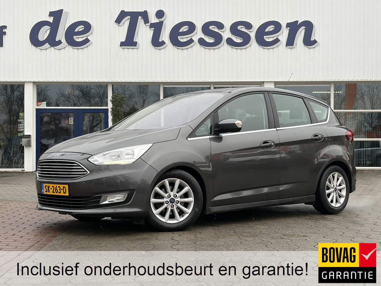 Ford C-Max - 1.0 Titanium Pano, PDC, Navi, Rijklaar met beurt & garantie! - AutoWereld.nl