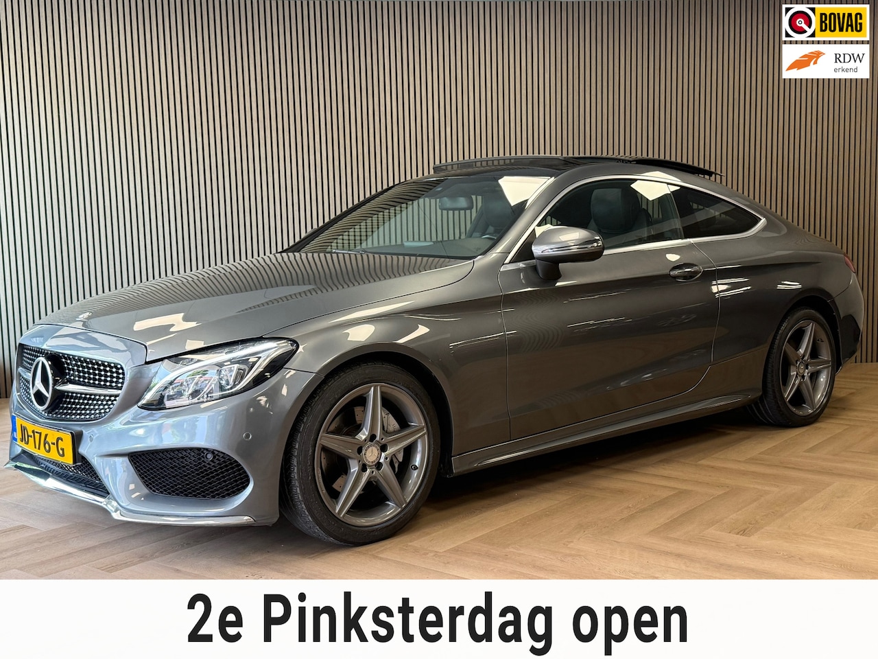 Mercedes-Benz C-klasse Coupé - C180 Ambition AUT AMG PANORAMADAK NAVI CAMERA PDC - AutoWereld.nl