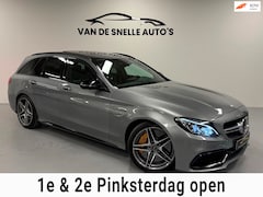 Mercedes-Benz C-klasse Estate - AMG 63 S KERAMISCH/SCHAALSTOELEN/PANO/HUD/KEYLESS/360CAMERA/DEALERONDERHOUDEN