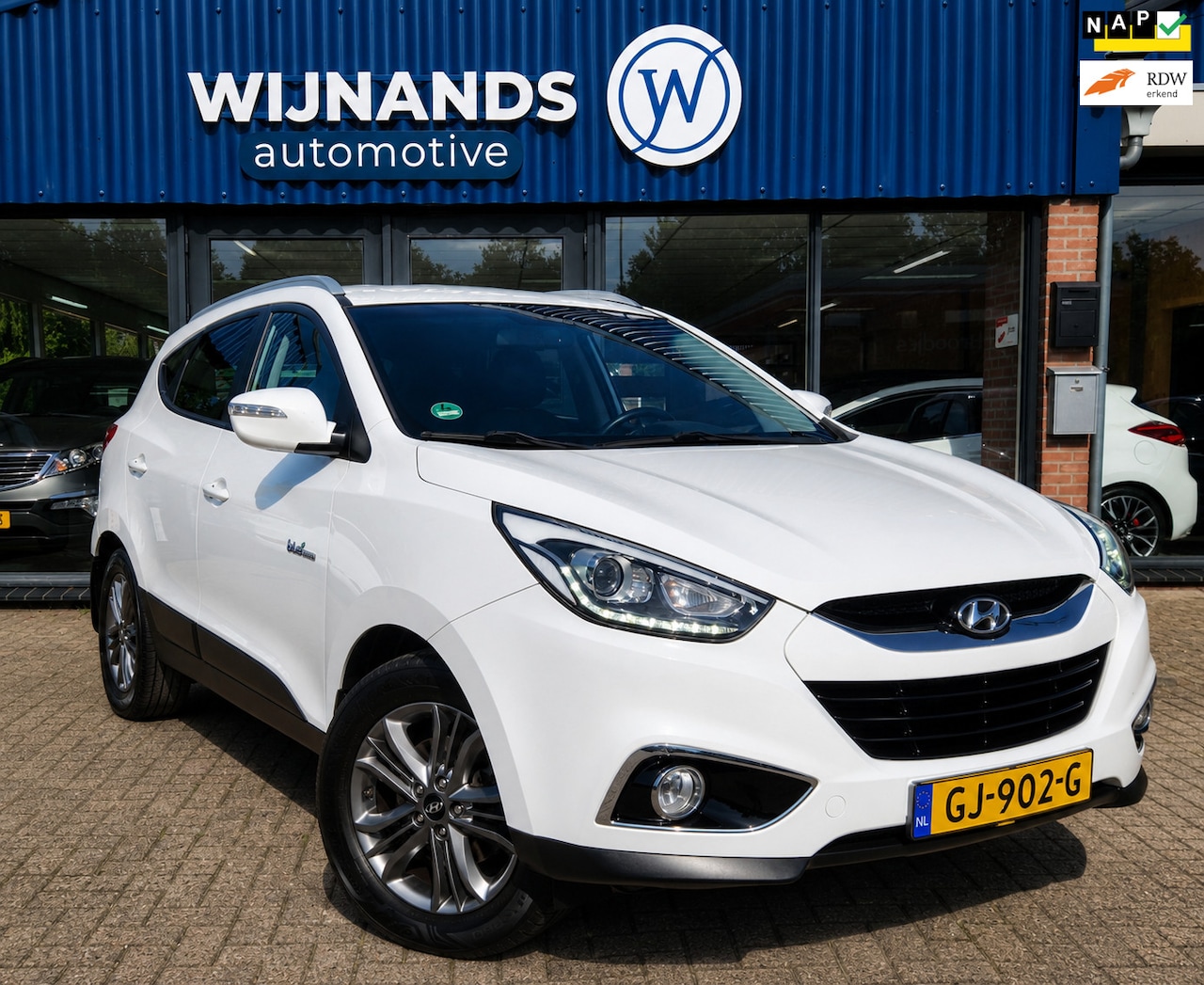 Hyundai ix35 - 1.6i GDI Volledig Dealer Onderhouden Trekhaak - AutoWereld.nl