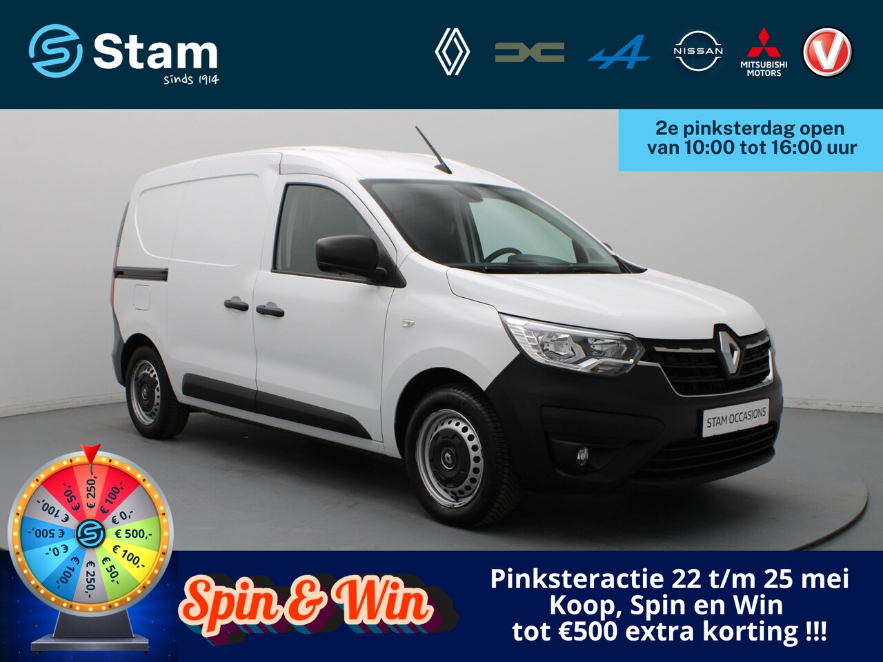 Renault Express - 1.5 dCi 75 Comfort Airco | Cruise | Navi | Parkeersens. achter | Trekhaak - AutoWereld.nl