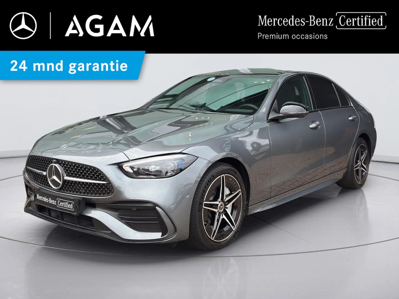 Mercedes-Benz C-klasse - Limousine 300 e AMG Line | Panorama dak - AutoWereld.nl