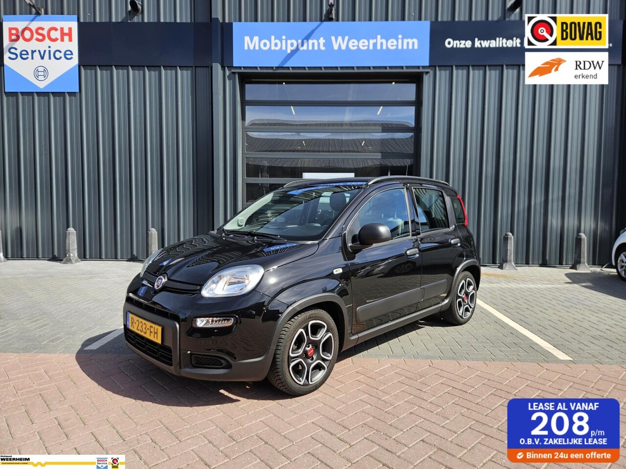 Fiat Panda - 1.0 Hybrid 70 PK City Life ANDROID / APPLE / NAP - AutoWereld.nl