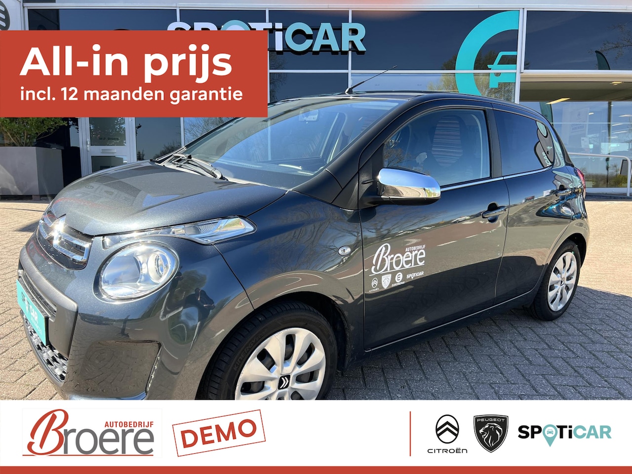 Citroën C1 - 1.0 VTi 72PK 5D Feel Bluetooth,Airco - AutoWereld.nl
