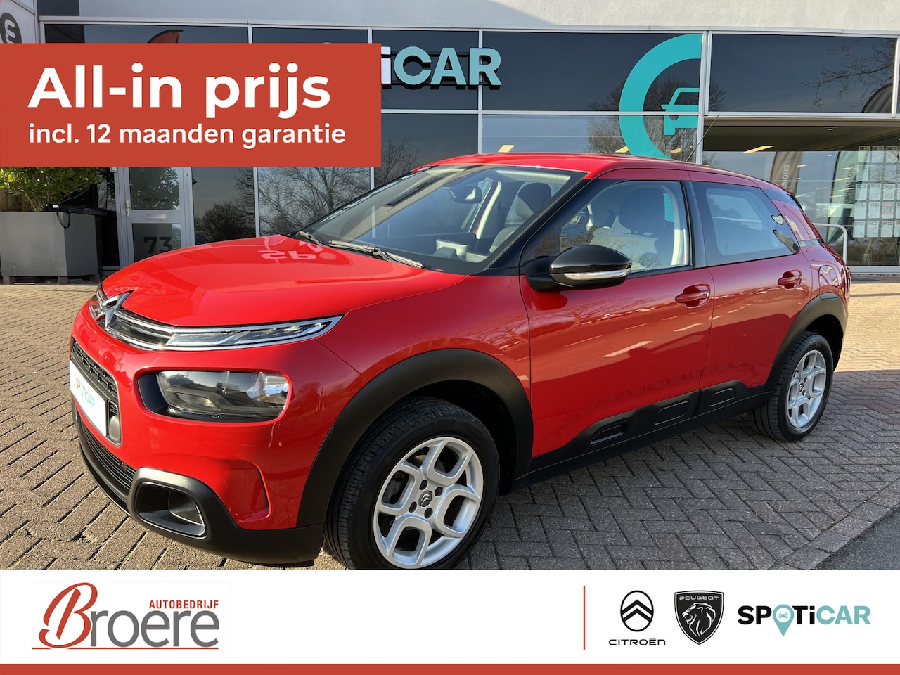 Citroën C4 Cactus - 1.2 Turbo 110 pk Business EAT-6 Automaat Navigatiesysteem - AutoWereld.nl