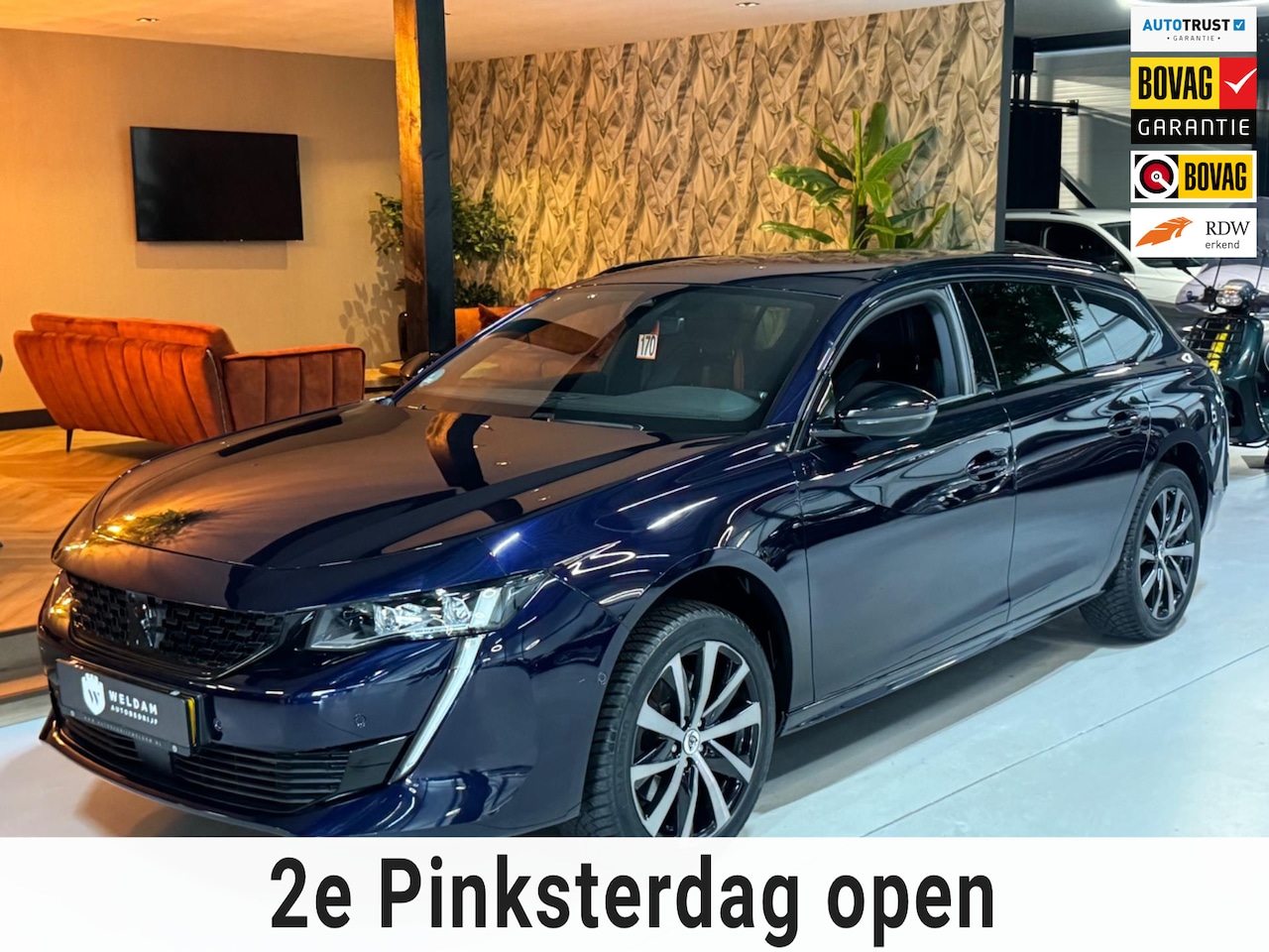 Peugeot 508 SW - 1.6 GT 225PK Garantie Memory 360 Camera Massage ACC Elek Achterklep Blindspot Lane Navi Le - AutoWereld.nl
