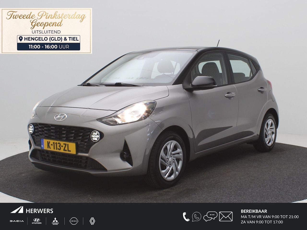 Hyundai i10 - 1.0 Comfort Smart 5-zits AUTOMAAT / Navigatie / 5-zits / Airco / Cruise Control / Achterui - AutoWereld.nl