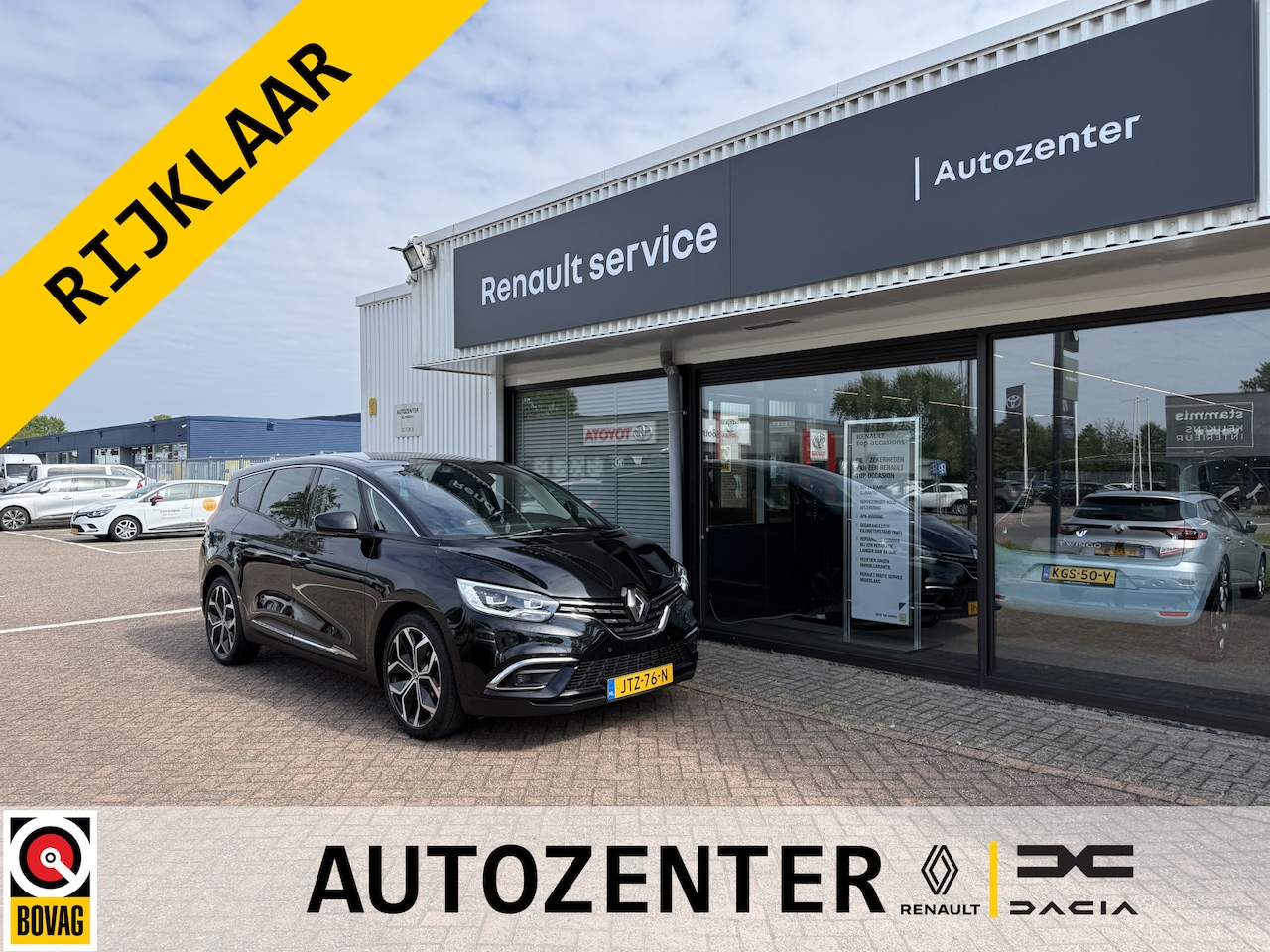 Renault Grand Scénic - Intens 7p. Tce 140 | parkeersensor v+a | full-LED | Apple Carplay / Android Auto | tijdeli - AutoWereld.nl