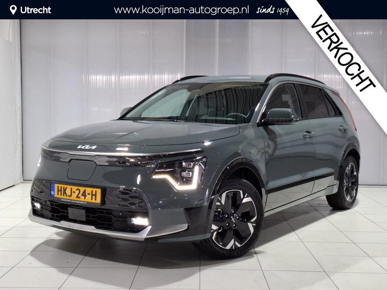 Kia Niro EV - Air 64.8 kWh Stoel en Stuur verwarming, Apple Carplay/Android Auto, Navigatie, Camera. - AutoWereld.nl