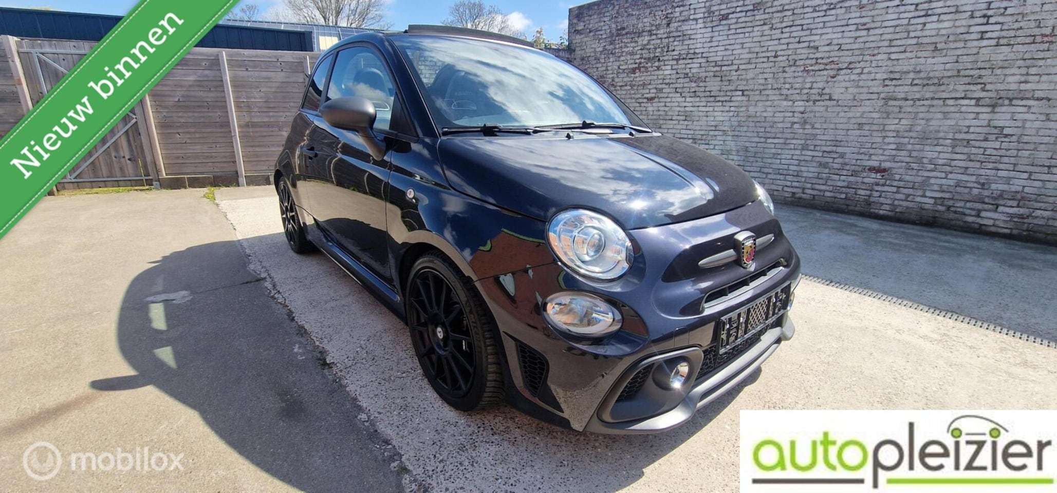 Fiat 500 C - 1.4 T-Jet Abarth Competizione 70th Anniversary 1.4 T-Jet Abarth Competizione 70th Anniversary - AutoWereld.nl
