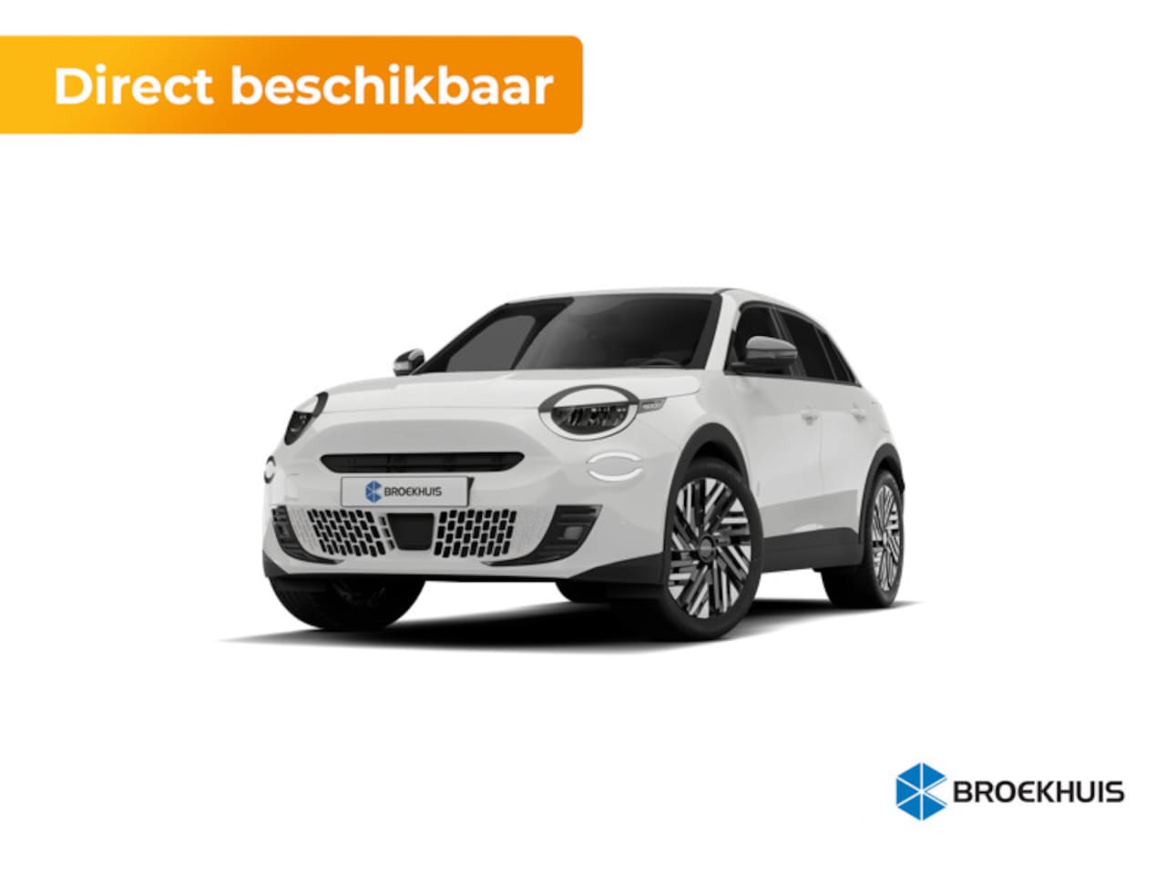 Fiat 600 - La Prima | 10,25" touchscreen radio met Bluetooth, DAB & USB | Automatische airconditionin - AutoWereld.nl