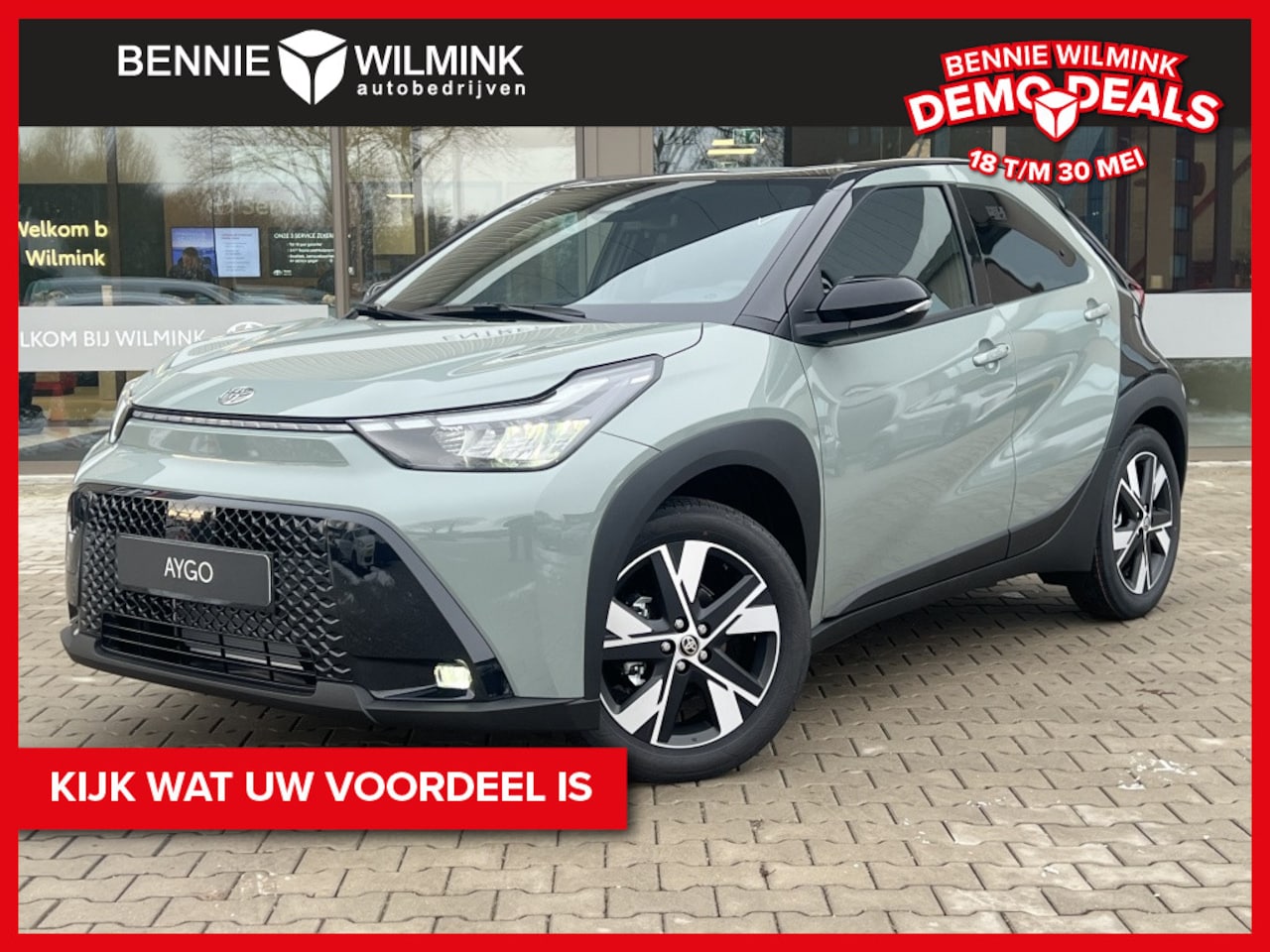 Toyota Aygo X - Hybrid 115 pulse Bi-Tone | - AutoWereld.nl