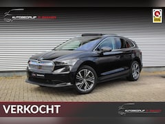 Skoda Enyaq iV - 80 Loft // 97% SoH | Panoramadak | Trekhaak | Crystal Face | 360 Camera | Warmtepomp | Mat
