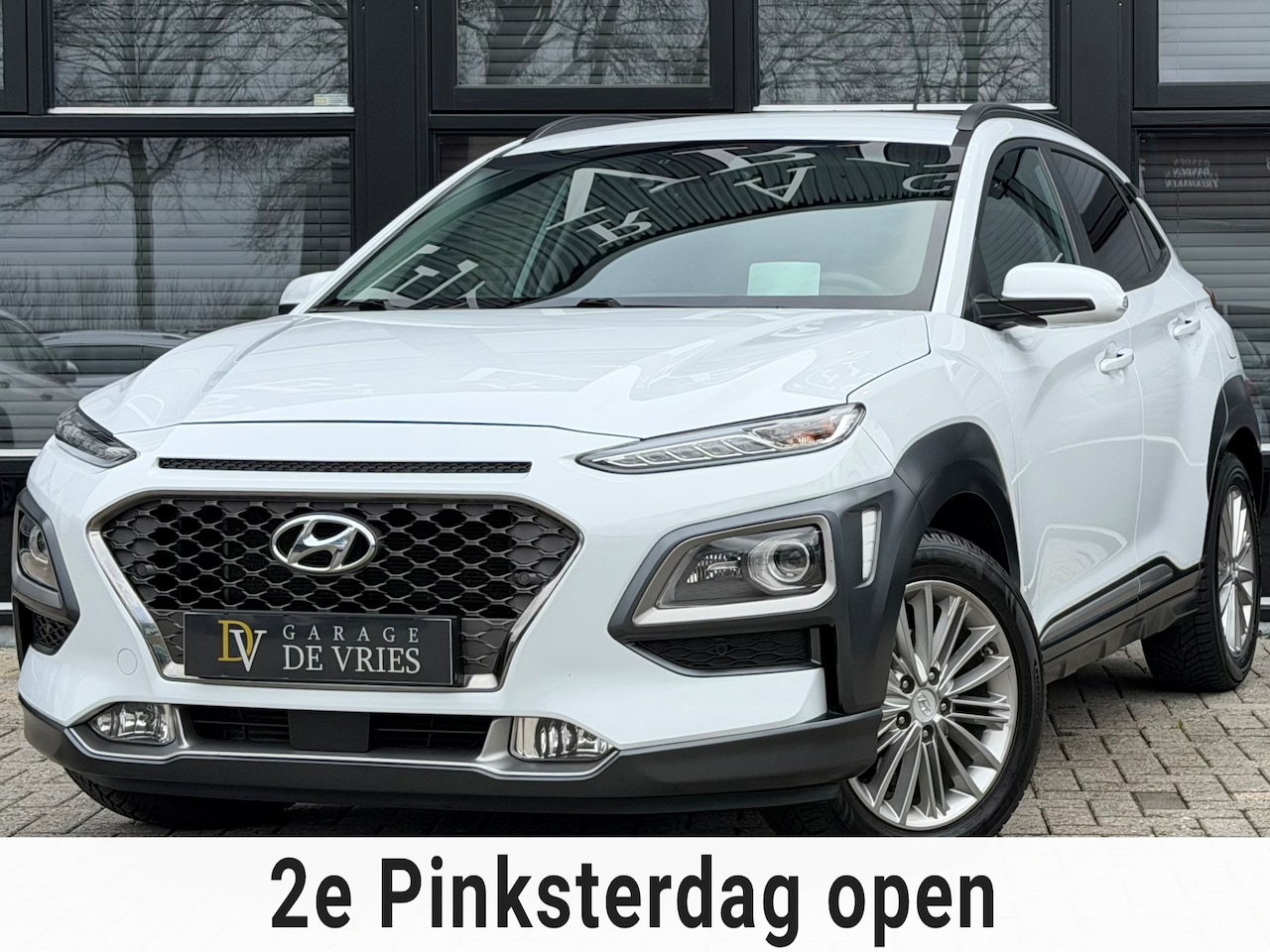 Hyundai Kona - 1.0T Premium Full Option HUD Leder Camera Keyless Garantie - AutoWereld.nl