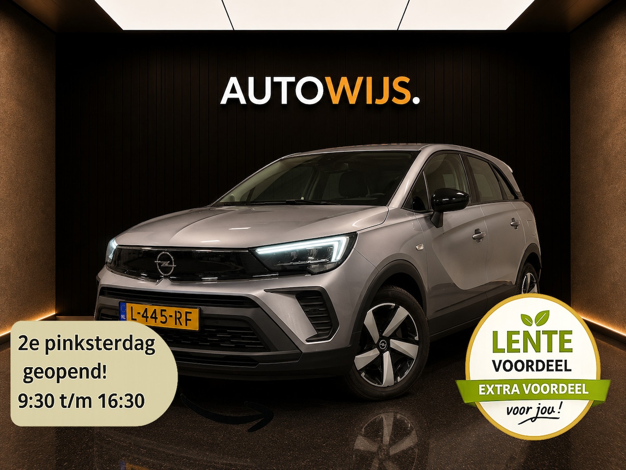 Opel Crossland - 1.2 Turbo Edition|NWE MODEL|360Cam|Carplay|Navi|CRUISE|NL AUTO - AutoWereld.nl