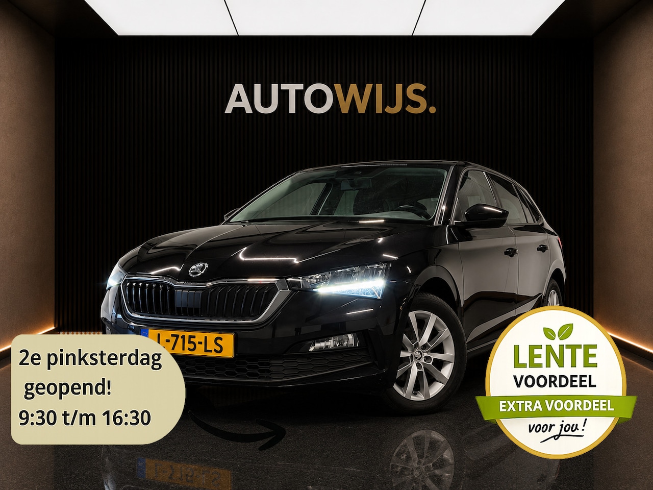 Skoda Scala - 1.0 TSI Ambition|NL AUTO|DIGIDASH|TREKHAAK|CRUISE|PDC|NAVI - AutoWereld.nl