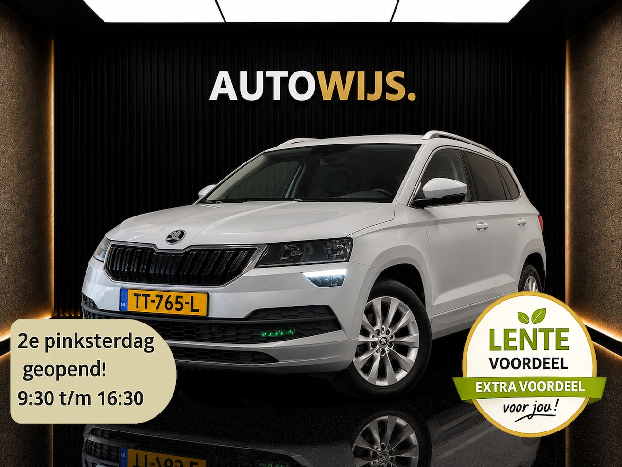 Skoda Karoq - 1.0 TSI Clever Edition|NAVI|PDC|NL AUTO|GOED ONDERHOUDEN - AutoWereld.nl