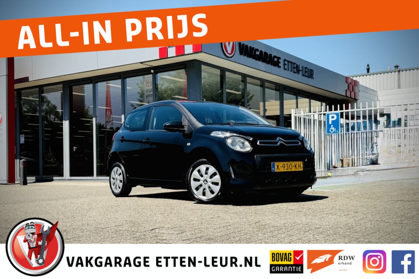 Citroën C1 - 1.0 VTi Feel | CAMERA | CARPLAY + ANDROID | AIRCO - AutoWereld.nl